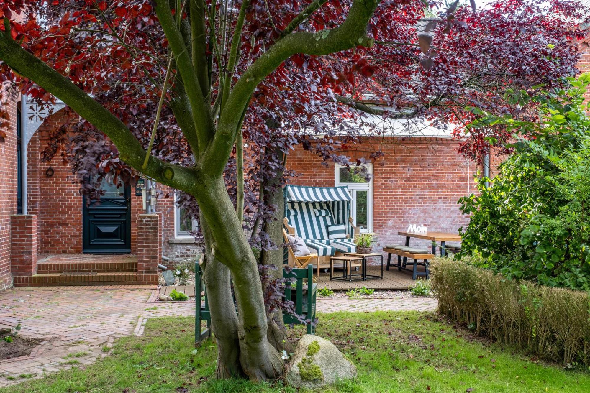 Ferienwohnung Flut Am Weserstrand Sandstedt 外观 照片