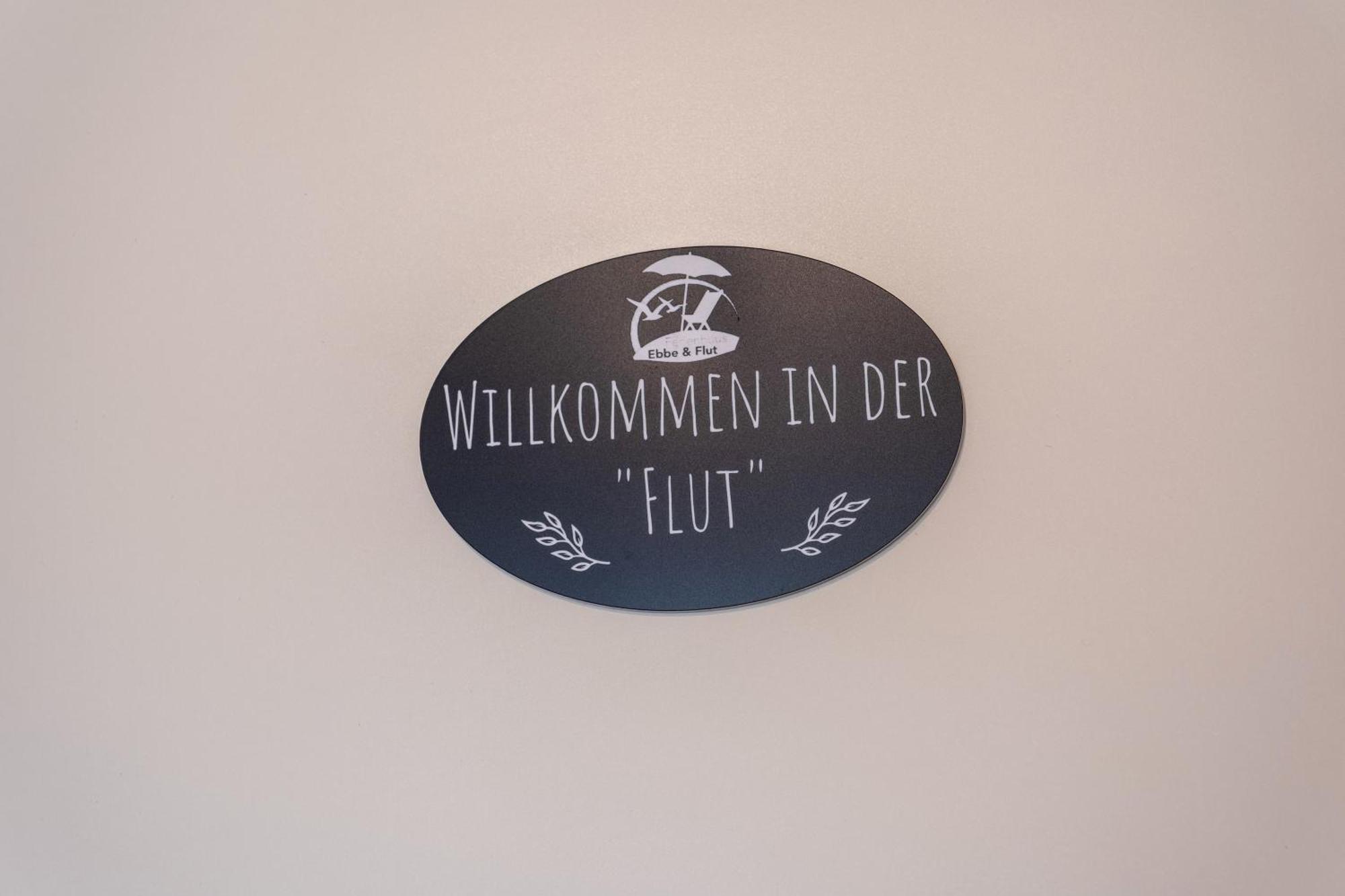 Ferienwohnung Flut Am Weserstrand Sandstedt 外观 照片