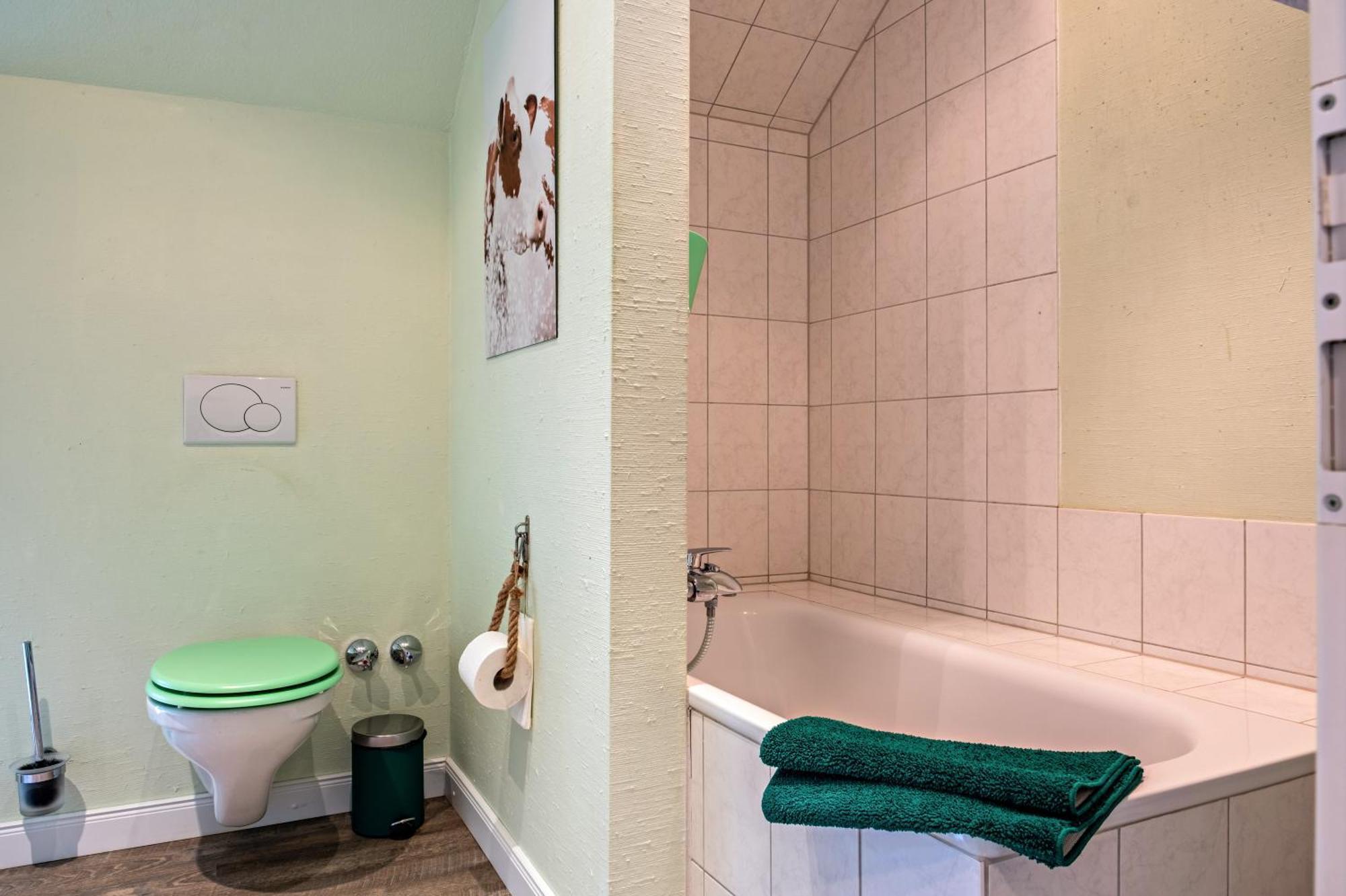 Ferienwohnung Flut Am Weserstrand Sandstedt 外观 照片